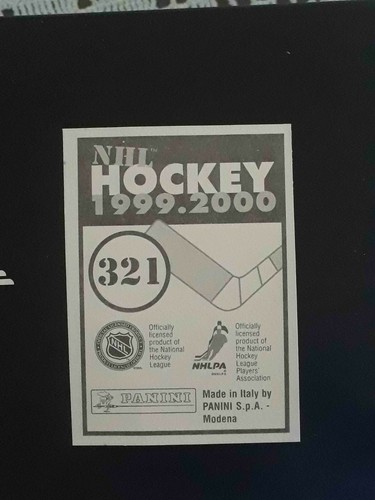 Panini NHL Hockey 1999 2000 99 00 ELIGE CUALQUIER PEGATINA CASI NUEVA/COMO NUEVA #201-360# - Imagen 223 de 297