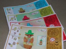 Carlitos Coole Combo (2005) BPZ-Komplettsatz C-127 bis C-130