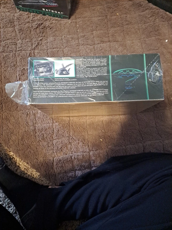 Revell Batman Forever Batmobile Model Kit Vintage DIY Collectible  - Image 2 of 4