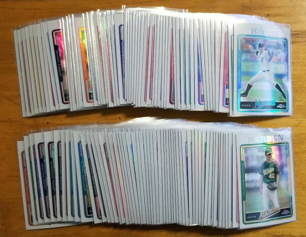 2005 Topps Chrome Refractors fill your set you Pick choice 
