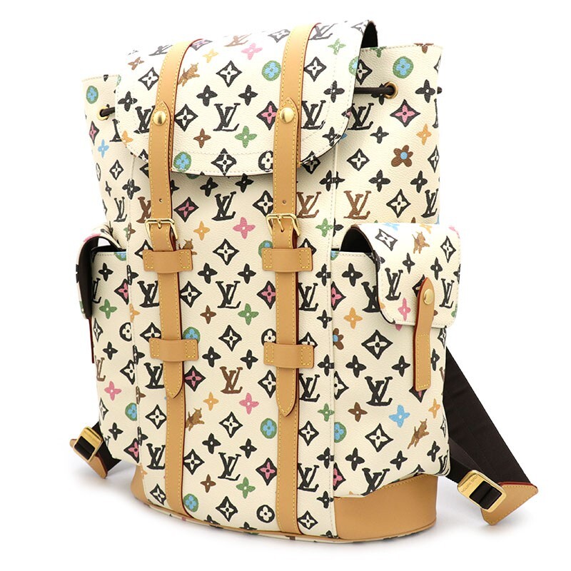 Louis Vuitton Christopher MM Backpack Bag M25240 Vanilla