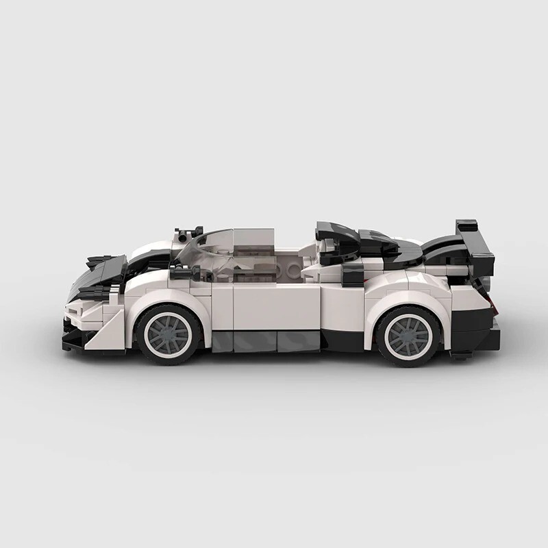 MOC LEGO Car: Pagani Zonda Roadster Speed Champions style Perfect