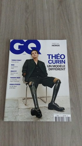 GQ No 161 July-August 2022 Special Héros : Theo Curin / Brad Pitt/Thomas Pesquet - Picture 2 of 9