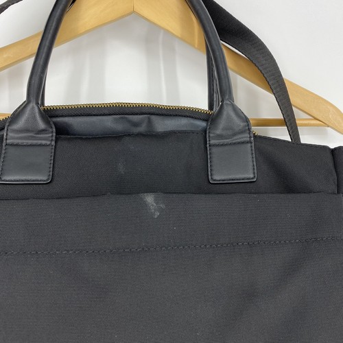 Skip Hop Diaper Bag Black Chelsea Downtown Satchel Gold Hardware Baby Pockets - Picture 5 of 12