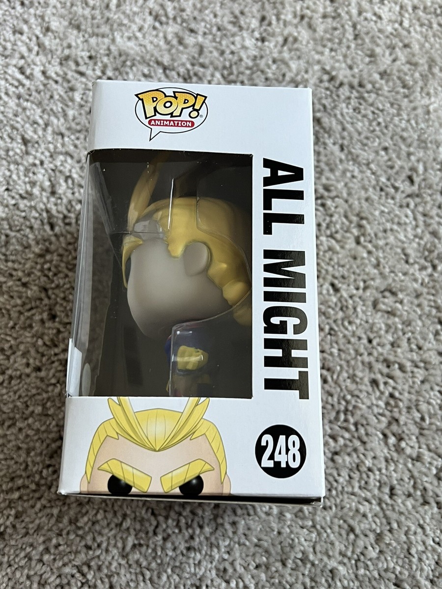 Funko Pop All Might GITD Glow in the Dark Funimation 2017 My Hero