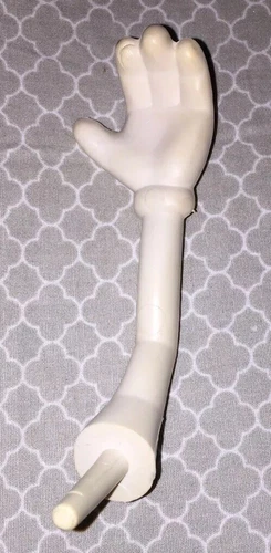 Mr. Mrs. Potato Head - Single White Left Arm - Replacement Part