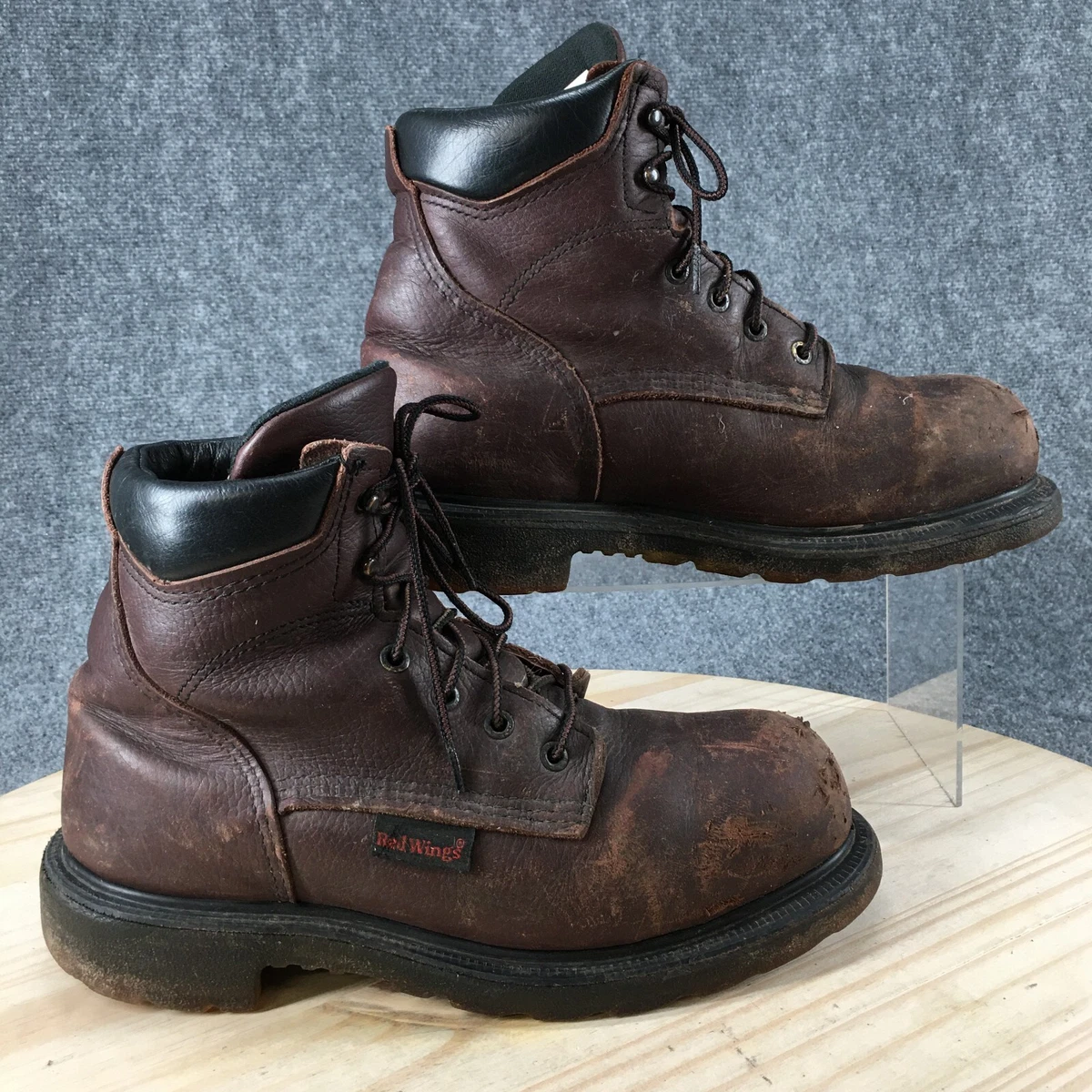 Botas de trabajo Red Wing para hombre 8 supersoles 2.0 6 pulgadas ASTM F2892 11 2406 cuero marr n