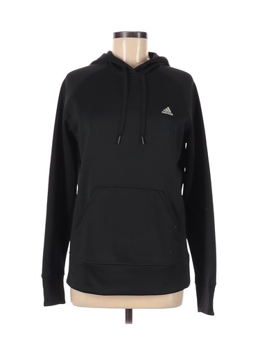 Adidas Women Black Pullover Hoodie M