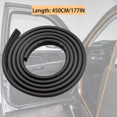 Fit For 07-14 Chevy Silverado GMC Sierra Front Door Weatherstrip Seal