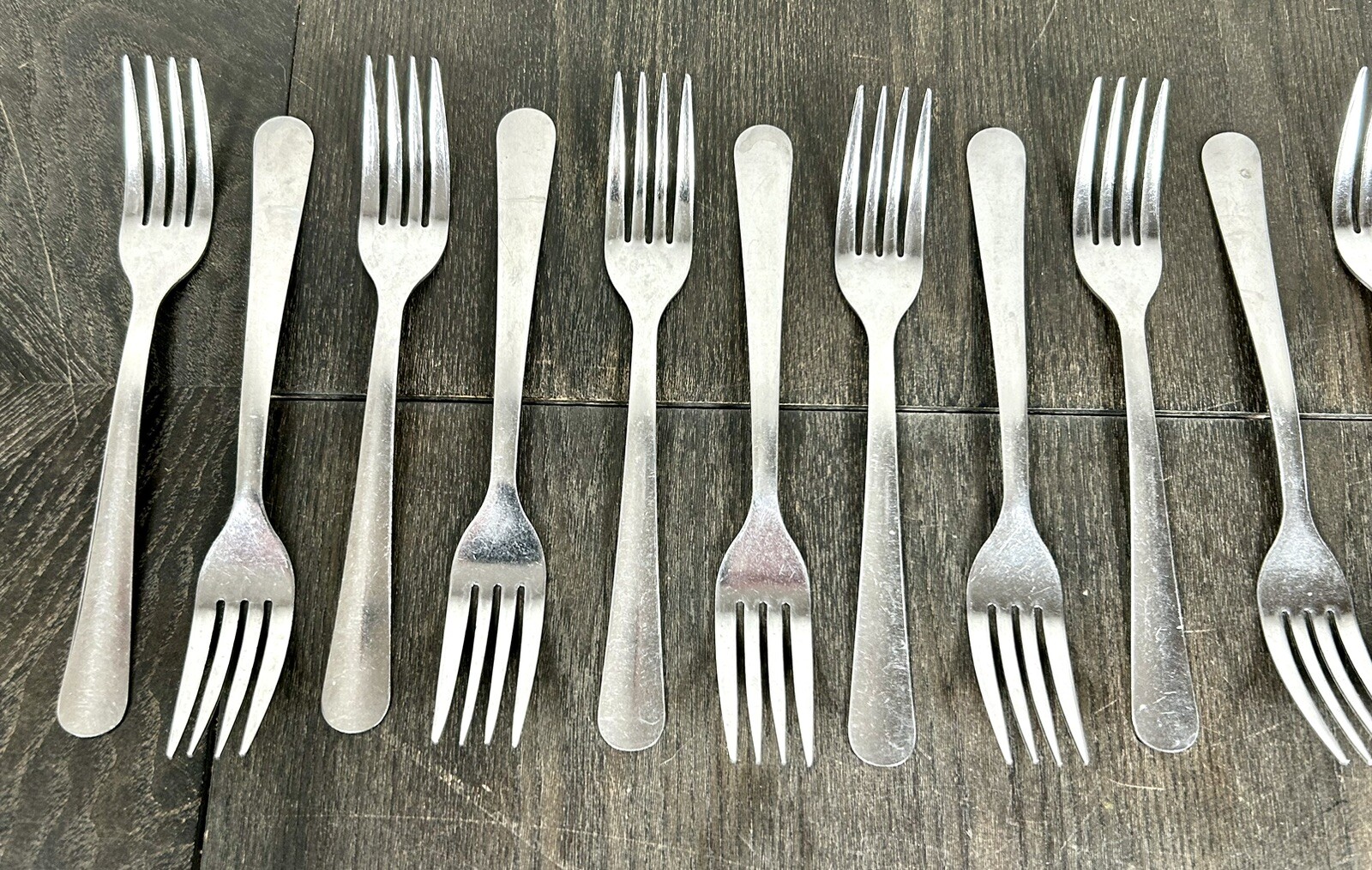 Lot Of 27 Walco Stainless 18CR Resturant Silverware Flatware Forks & Spoons