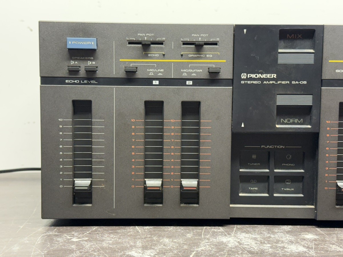 Pioneer SA-05 Stereo Amplifier 140 Watts - A202 | eBay
