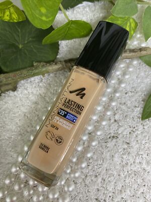 Manhattan Lasting Perfection Foundation 35HR Hydration Boost 55 ROSE VANILLA30ml