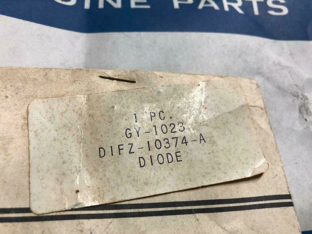 NOS 1971 1972 FORD MUSTANG TORINO ALTERNATOR WARNING LIGHT DIODE