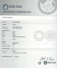 EGL certified .59ct SI2 G round loose Natural diamond 5.17-4.98x3.49mm  — photo 6