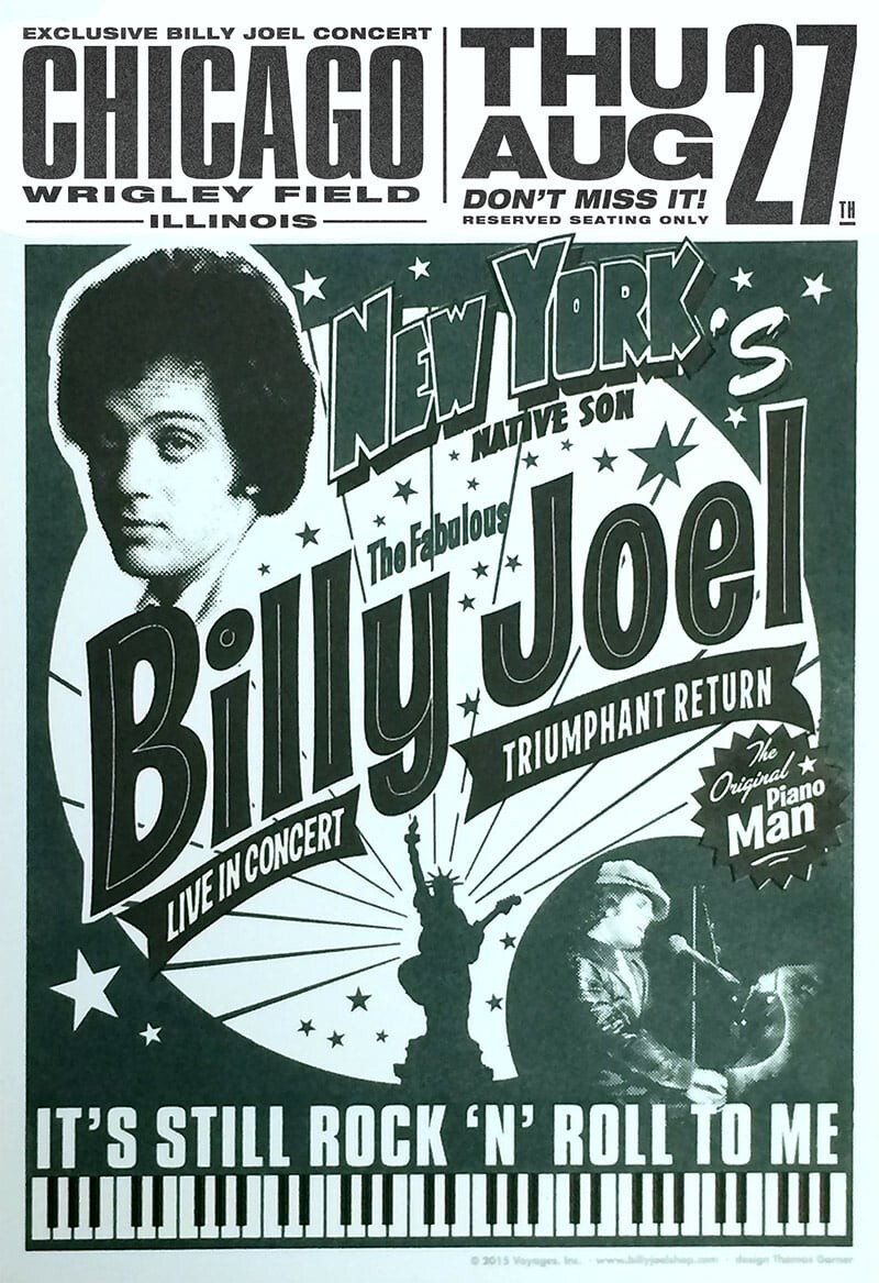 Billy Joel at Wrigley Field 13
