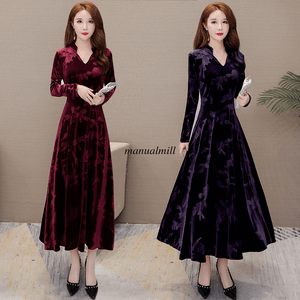 velvet work dress