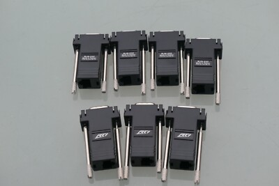 RTI x6 RJS-232 20-210149-19 RJ45 to DB9 Serial Adapter Restposten Restposten