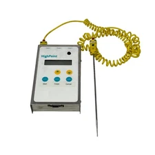 HighPoint 3-Probe Thermocouple Temperature Monitor Data Logger with Probe