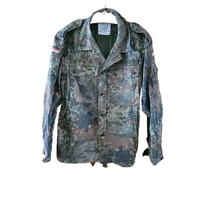 Original Feldbluse Bundeswehr Flecktarn  BW Größe 7 Zivil 48 Gebraucht 