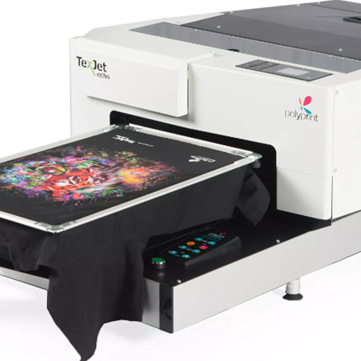 Texjet Echo Digital T-Shirt Printer Full Color+ White Direct to Garment CMYK | eBay