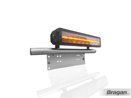 Number Plate Bar + 17" Night Blazer Dual Row LED Light Bar For Mazda CX-30 2020+ - Picture 6 of 10