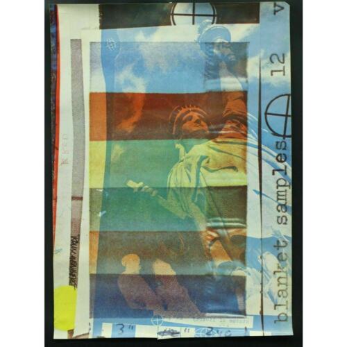 ROBERT RAUSCHENBERG 1963 signiertes Litho Plakat "Deckenproben" 19x27 Zoll - Bild 2 von 5