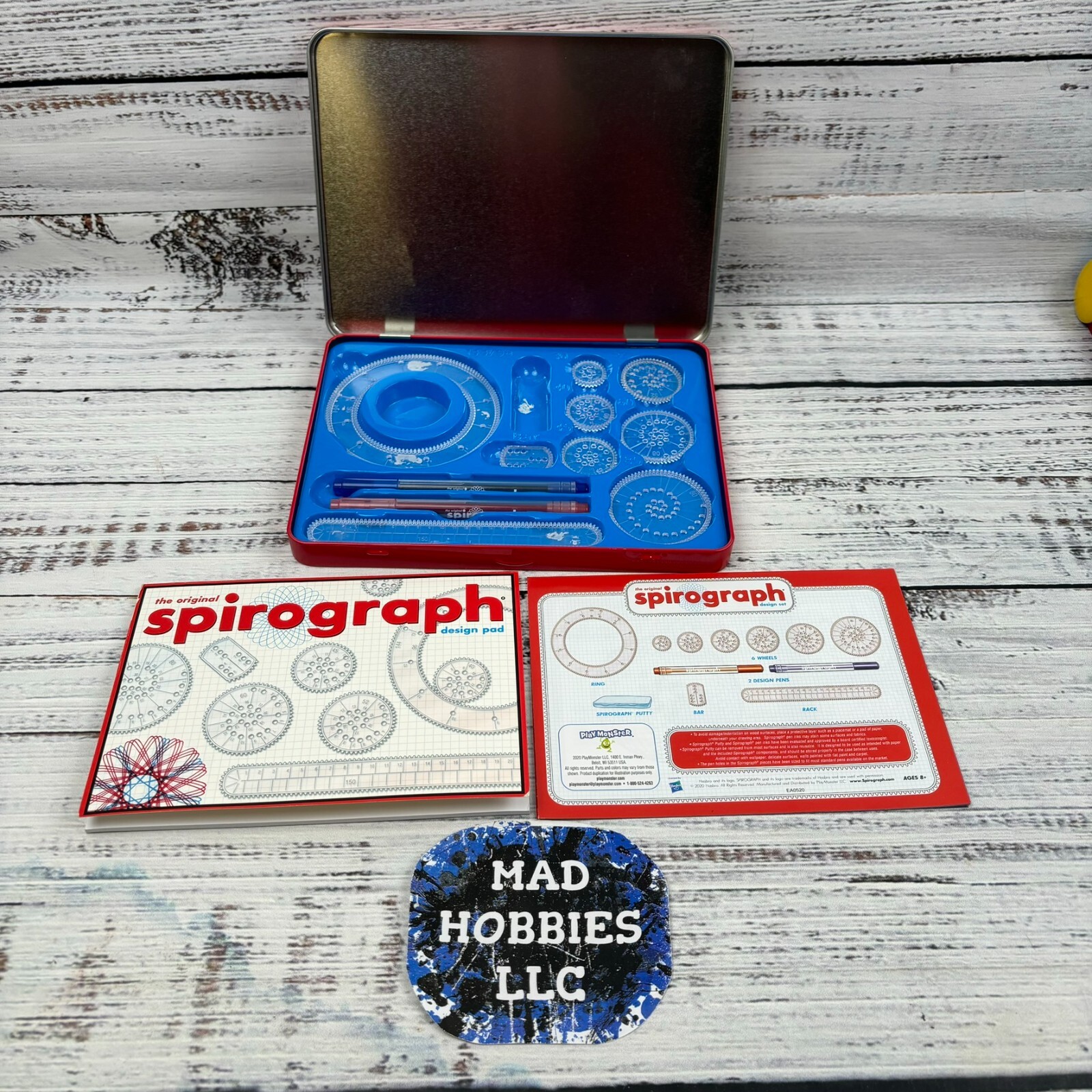 Spirograph Design Set & Aleks Magic Picture Maker Kids Art Creative Drawing Kit Falak Tayyeb