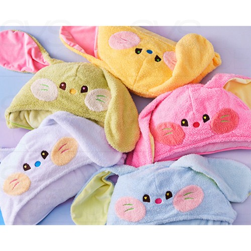 NewJeans Bunini Official Authentic Goods Hooded Blanket + Tracking Number - Picture 2 of 14