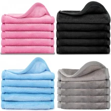 20 Pack Makeup Remover Towels Beauty Magic Eraser Cloth Facial Cleaning 4 COLOR