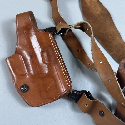 Galco Leather Shoulder Holster Magazine System SCL22 236 Tan Brown