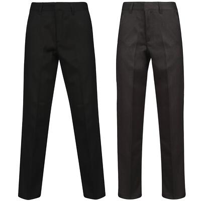 A2Z 4 Kids Boys Teflon Coated Teen School Pants Half Elasticated school Pant