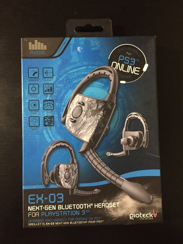 Gioteck EX-03 Bluetooth Cuffie Per PS3 Nuovo | eBay