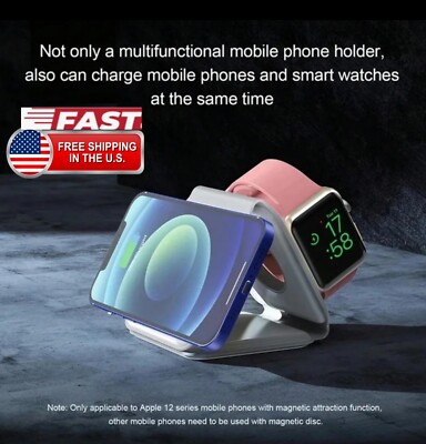 Magnetic Wireless Charger |3 in 1|For iPhone 15/14/13/12/11 Pro Max|Apple Watch|