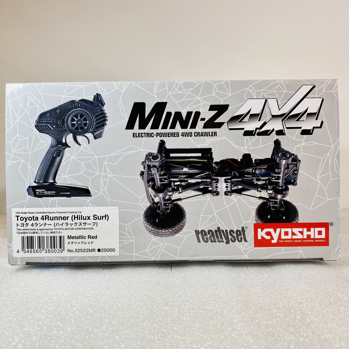 Kyosho MINI-Z 4×4 Readyset Toyota 4Runner/Hilux Surf 32522MR