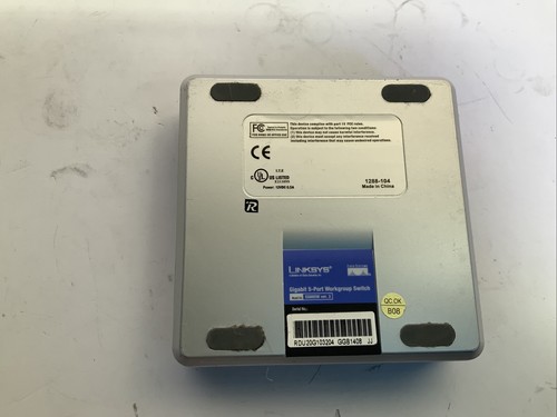 Cisco Linksys Gigabit 5-Port Workgroup Switch EG005W - JJ J2A - Picture 7 of 7