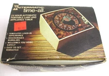 CLASSIC VINTAGE COLLECTIBLE INTERMATIC TIME-ALL 24 HOUR LAMP TIMER MODEL EA-21