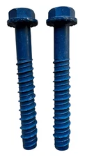 Lot of 2 Tapcon Head Head Concrete Screws FBX