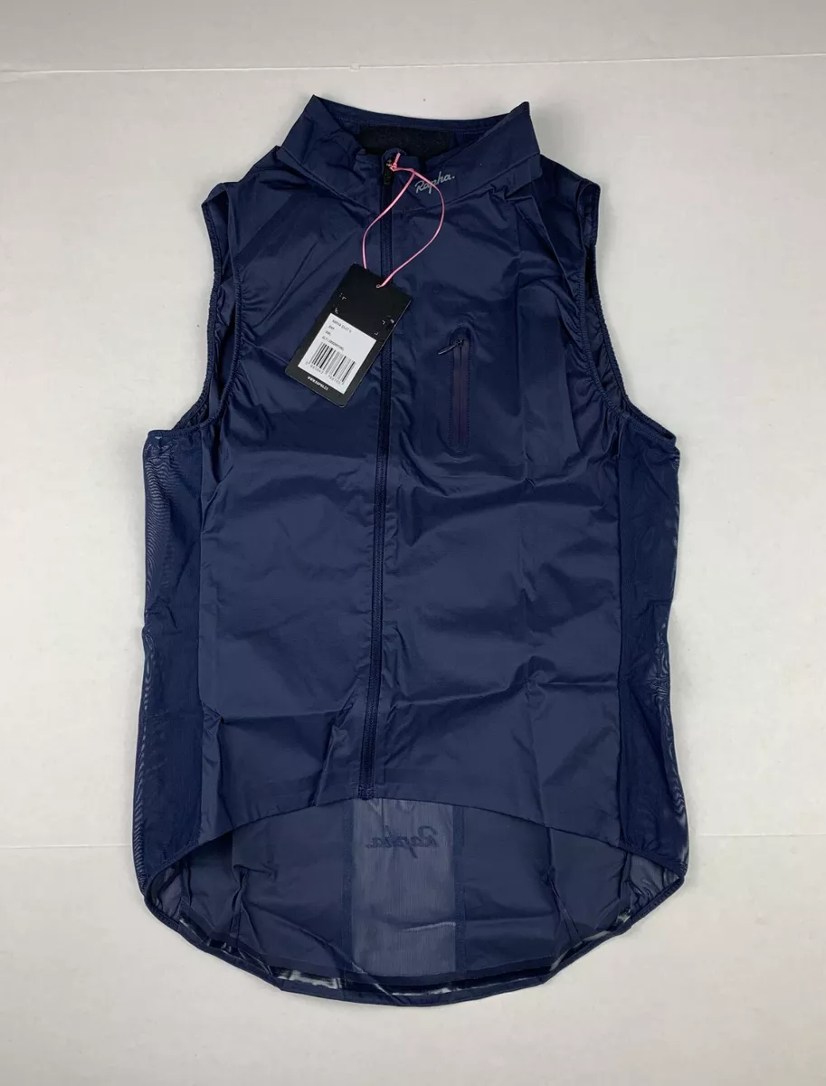 New RAPHA Gilet II Dark Navy Size Small Cycling Vest | eBay