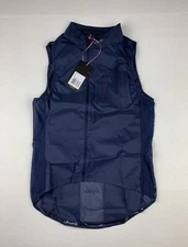 New RAPHA Gilet II Dark Navy Size Small Cycling Vest 