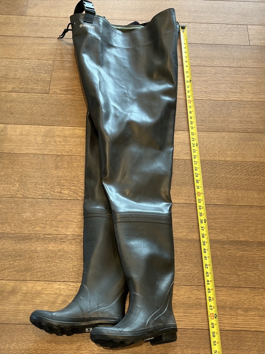 Magellan Outdoors Black Rubber Waders Magellan Outdoors Men main image 3