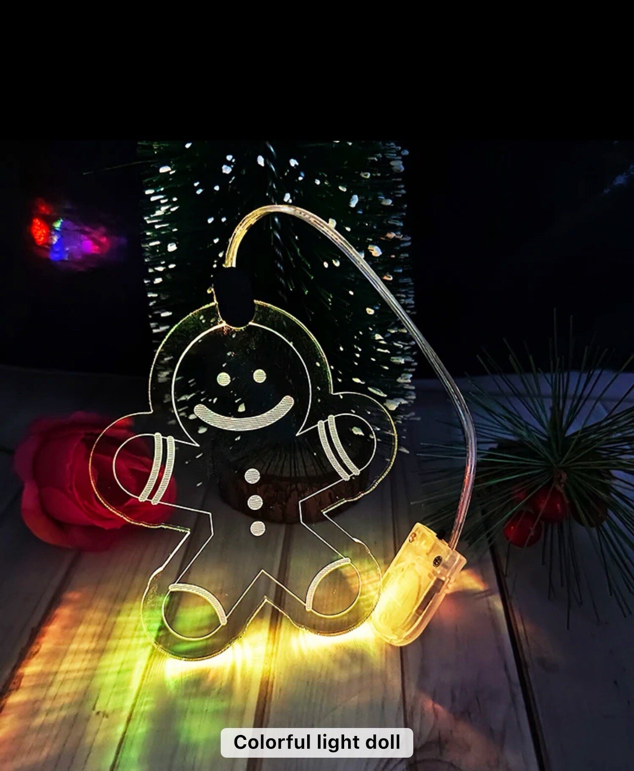 10 Cute Acrylic Doll Ornaments for Festive Decor
