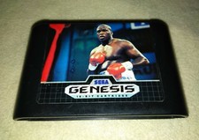 JAMES BUSTER DOUGLAS KNOCKOUT BOXING SEGA GENESIS VIDEO GAME 1990 sega