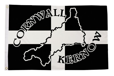 Cornwall Kernow Silhouette 5x3 Feet Flag 150cm X 90cm Cornish Ebay Cornwall Kernow Silhouette 5x3 Feet Flag 150cm X 90cm Cornish Ebay