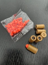 Cartridge Plastic Pellet Bullet Refill For Semi Auto Toy Guns 1911 Kimber Sig HK