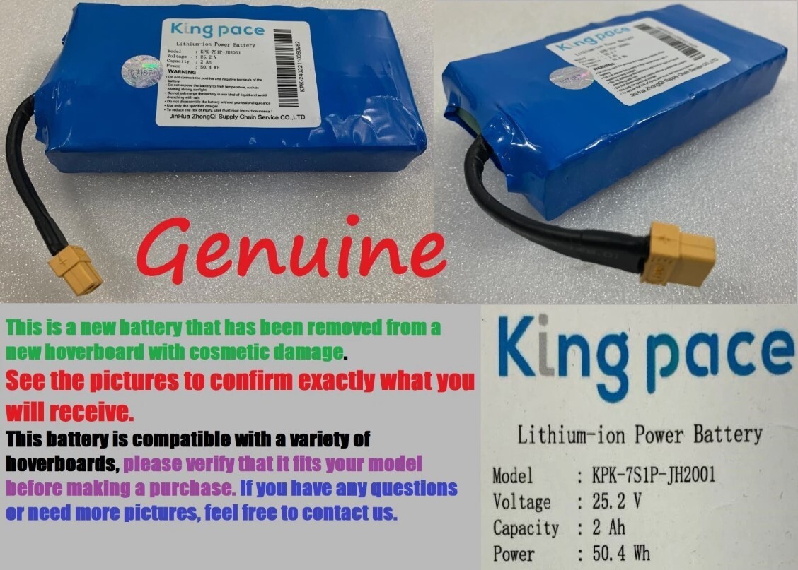 King pace KPK-7S1P-JH2001 Lithium-ion Power Battery 25.2 V 2.0 Ah