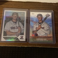 2023 Topps Pro Debut Brooks Lee PDC-101 Foil Image Variation, Farm Fresh, & Base
