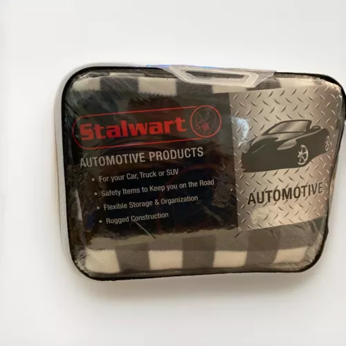 STALWART Electric Car Blanket- Heated 12V Polar Fleece Travel Throw 59 x 43 Inch