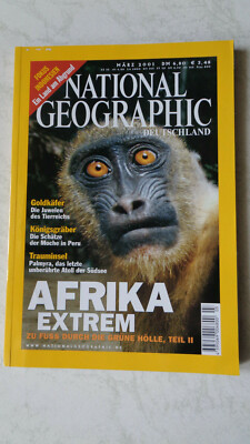 NATIONAL GEOGRAPHIC ''Afrika Extrem'', März 2001