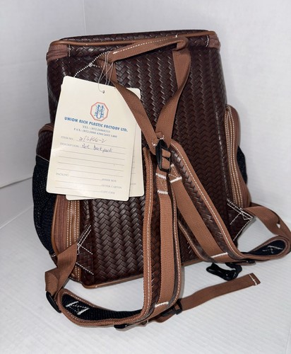 "Kleiner Haustierträger braun/schwarz Rucksack Union Rich Kunststofffabrik LTD 13""x11""x7""" - Bild 5 von 19