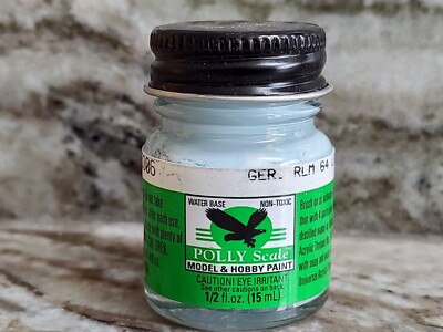 FLOQUIL POLLY SCALE MODEL & HOBBY COLORS PAINT .5 oz - GERMAN RLM 64 LIGHT BLUE